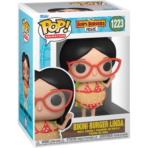 Pop Animation Bob's Burgers 3.75 Inch Action Figure - Bikini Burger Linda #1223