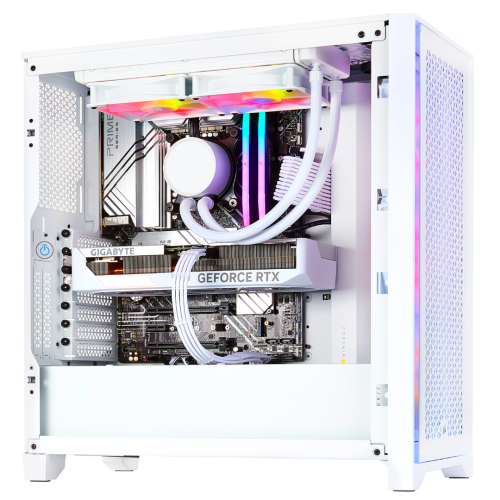 TECHNOID White Gaming PC (RTX 4060 Ti - Intel Core i7 14700K Gen 