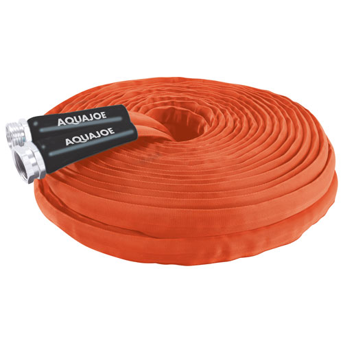 Aqua Joe 75ft x 3/4" FiberJacket Hose