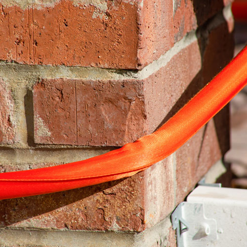 Aqua Joe 75ft x 3/4" FiberJacket Hose