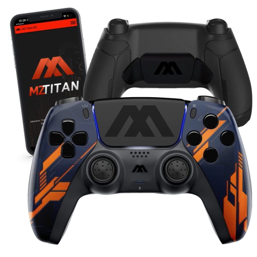 MODDEDZONE  Mecha Extreme Smart Modded Controller, Anti Recoil 2 Remap Buttons, Interchangeable Thumbsticks, Hair Triggers, Tactical Buttons