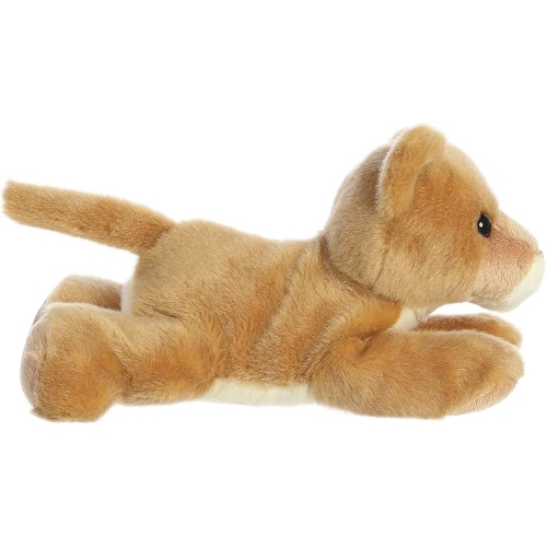 Aurora Adorable Mini Flopsie Leah Lioness Stuffed Animal - Brown 8 Inches