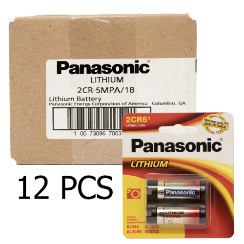 2CR5 Panasonic 6 Volt Lithium Battery