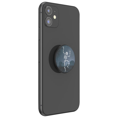 Prise extensible à support universel PopGrip de PopSockets pour téléphone cellulaire - Danse macabre