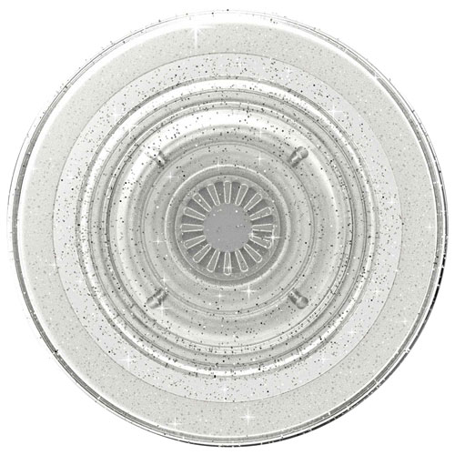PopSockets PopGrip Universal Cell Phone Expanding Grip & Stand with MagSafe - Clear Glitter