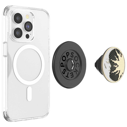 Prise extensible à support universel PopGrip de PopSockets pour téléphone cellulaire - Rêves lunaires