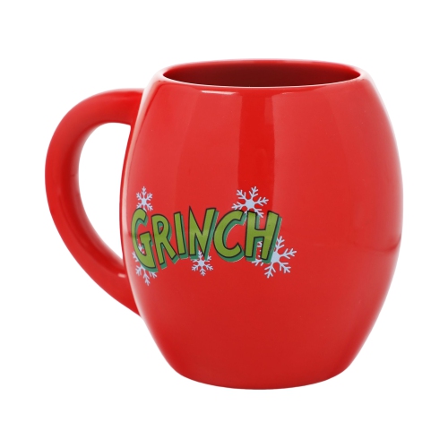 The Grinch Resting Grinch Face 18oz Oval Ceramic Mug