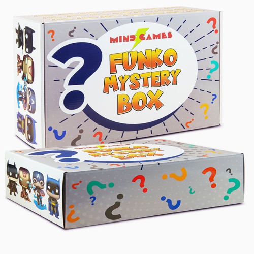 Funko Pop! Mystery Box - up to 6 Random Funko Pop! Figures and Vinyl Soda Collectibles
