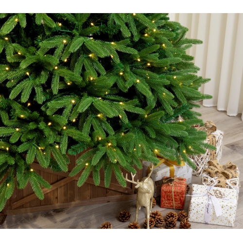 Holiday Stuff 6' Evergreen Valley Fraser Fir Christmas Tree prelit with LED lights