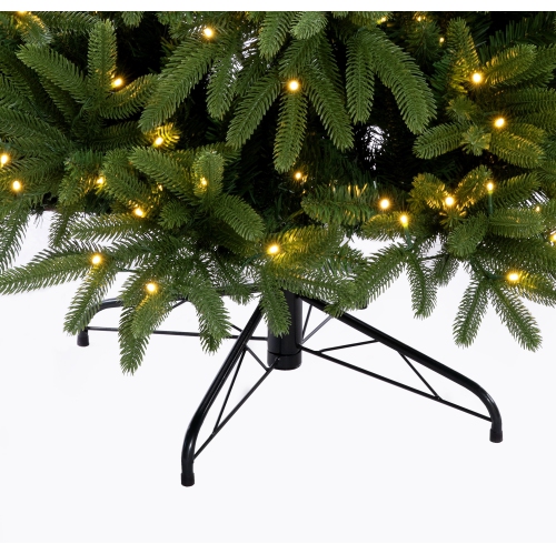 Holiday Stuff 6' Evergreen Valley Fraser Fir Christmas Tree prelit with LED lights