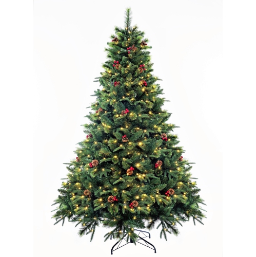 Holiday Stuff 5' True Nature Beauty Pine Christmas Tree Pre-lit with Dual LED Lights