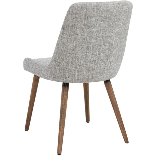 Cosmic Homes Eva Sectional Sofa Set With LHF Chaise & Storage Ottoman - Grey