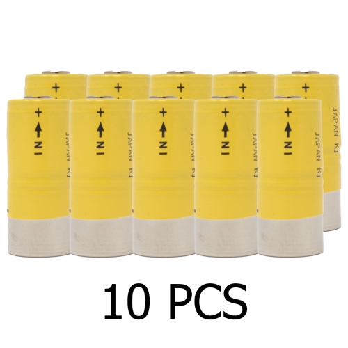 10-Pack 2.4 Volt Sanyo NiCd Battery Pack (650 mAh)
