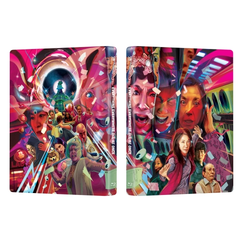 Everything Everywhere All At Once Steelbook [Blu-ray] [Double Lenticular Full Slip] Limited Edition