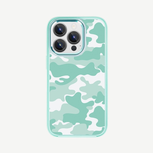 CASECO  Iphone 15 Pro Max Case With Magsafe - Camo In Teal