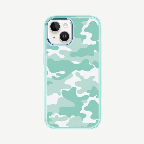 CASECO  Iphone 15 Case With Magsafe - Camo In Teal