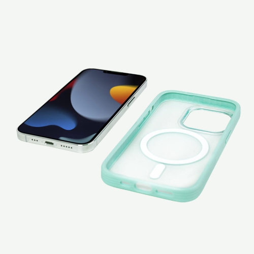 iPhone 15 Case With MagSafe - Teal Camo