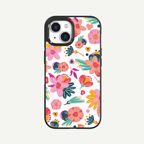 CASECO  Iphone 15 Case With Magsafe - Spring Flower