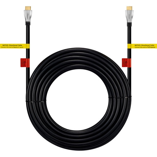Rocketfish 12ft HDMI Cable 4K Ultra HD & HDR Compatible High Speed with Ethernet Dolby TrueHD Atmos (PN: RF-HG12502-C) by ROCKETFISH - Refurbished condition - Image 3