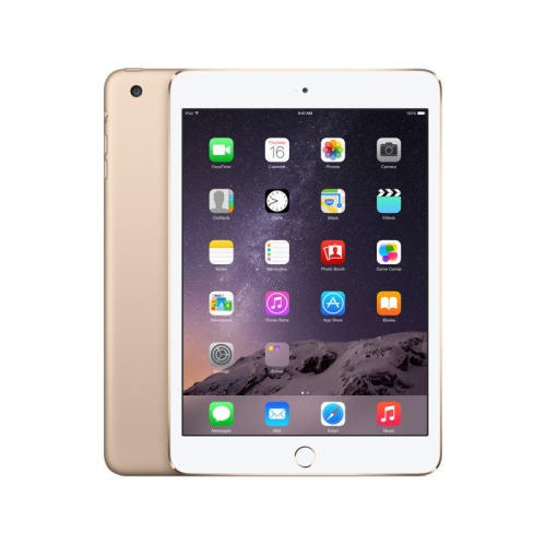 Apple iPad Mini 3 A1600 (WiFi + Cellular Unlocked) 64GB Gold by APPLE - Refurbished condition - CA$210.99