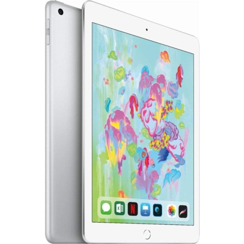 Apple iPad 6th Gen A1893 (WiFi) 128GB Silver by APPLE - Refurbished condition - Image 2