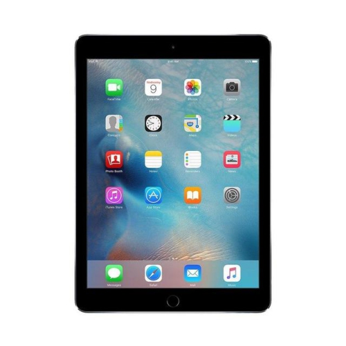 iPad Air 2 A1566 d'Apple 128&nbsp;Go - Gris cosmique - remis à neuf (très bon état)