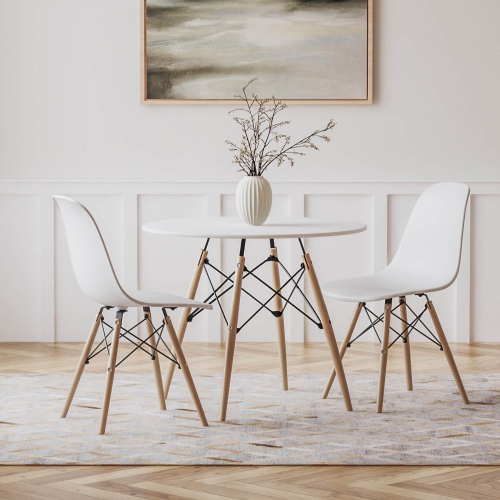 Eiffel White Dining Table