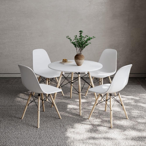 Eiffel White Dining Table