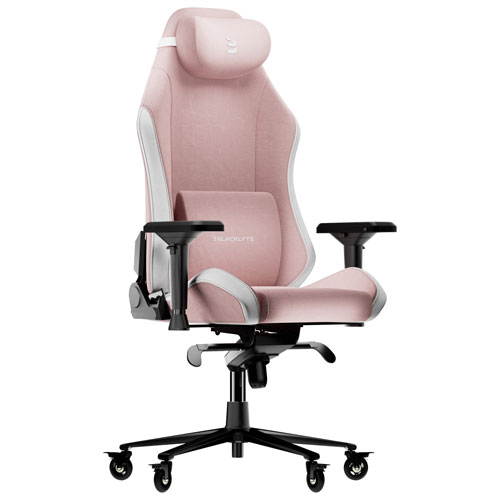 Pink gaming chair best buy hot sale