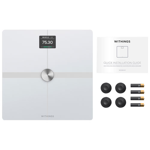 Withings Body Smart Wi-Fi Digital Smart Scale - White
