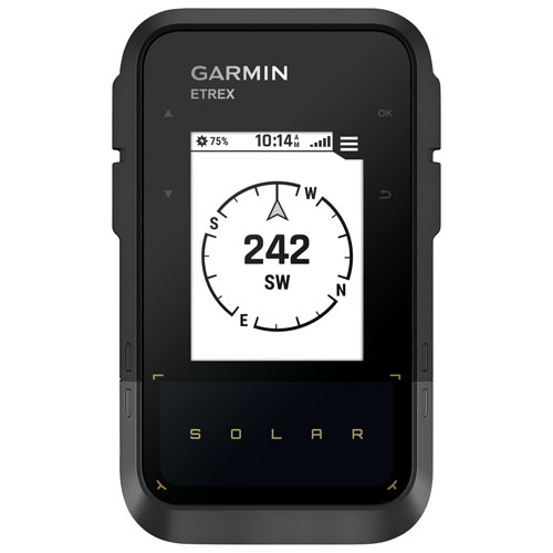 Garmin 2.2" eTrex Solar Handheld GPS (010-02782-00)