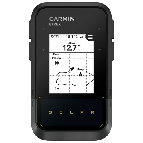 Garmin 2.2" eTrex Solar Handheld GPS (010-02782-00)