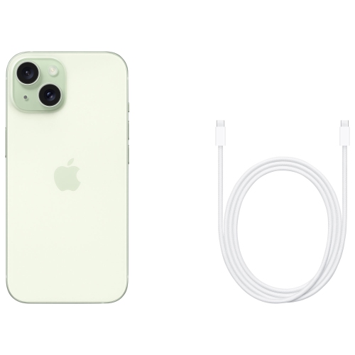Image 9 de 10.. Remis à neuf - iPhone 15 128 Go d'Apple - Vert - Déverrouillé