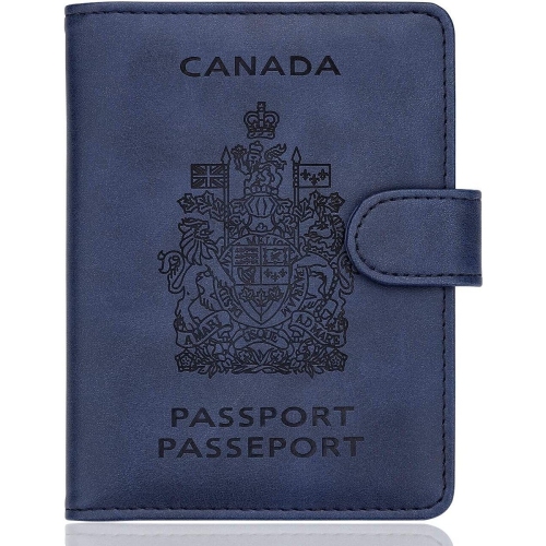 Rypomac Industries 1.6x11.8x14.5 Cm Passport Holder Travel Wallet Cover Case - Blue