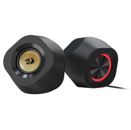 REDRAGON  Gs590 Wireless RGB Desktop Speakers - In Black