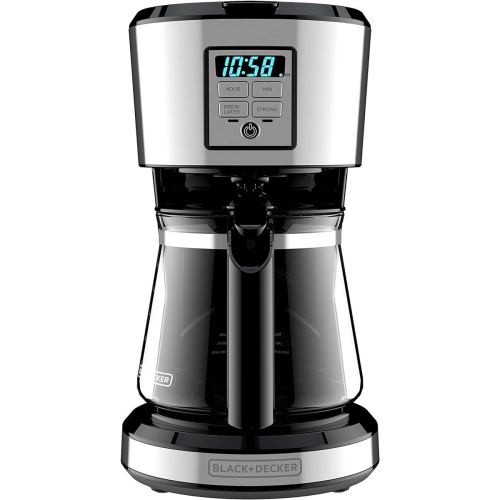 BLACK DECKER 800W Stainless Steel Coffee Maker Silver Best Buy Canada