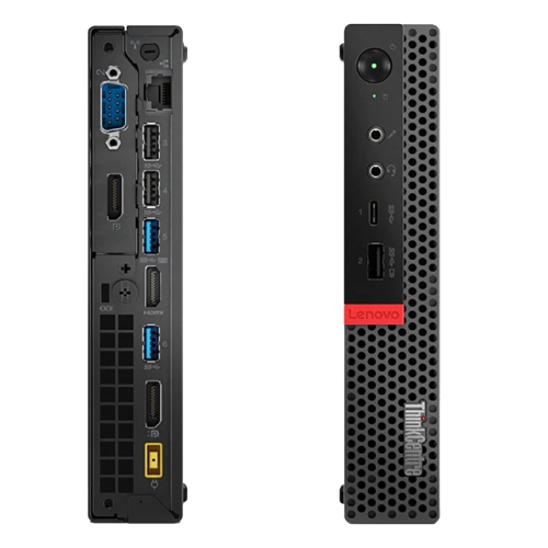 Refurbished - Lenovo ThinkCentre M920q Tiny Desktop, 8th Gen Intel Core i5-8500T 2.1GHz/ 16GB RAM/ 256GB SSD/ AC600 WIFI/ Windows 11 Pro