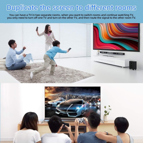Adaptateur HDMI double, répartiteur HDMI 1 mâle à double