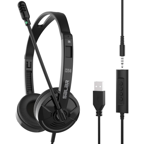 Computer headset deals with microphone canada