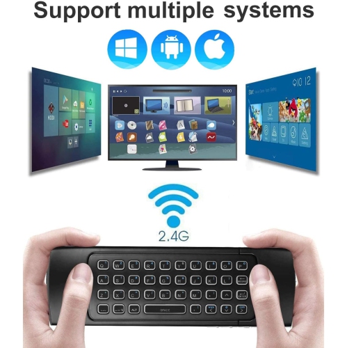 Air Mouse Remote, MX3 Pro 2.4G Android Box Remote with Mini Wireless Keyboard,Compatible for Android