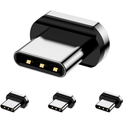 C Magnetic Connector Tips Head 24 Pins for USB-C Android Devices, only Compatible 100W Magnetic USB-C Adapter USB 3.1