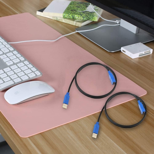 Câble de rallonge USB 2,0 10&nbsp;pi, câbles de rallonge USB H - très long câble 2,0&nbsp;A mâle vers A femelle,pour imprimante, clavier, console de