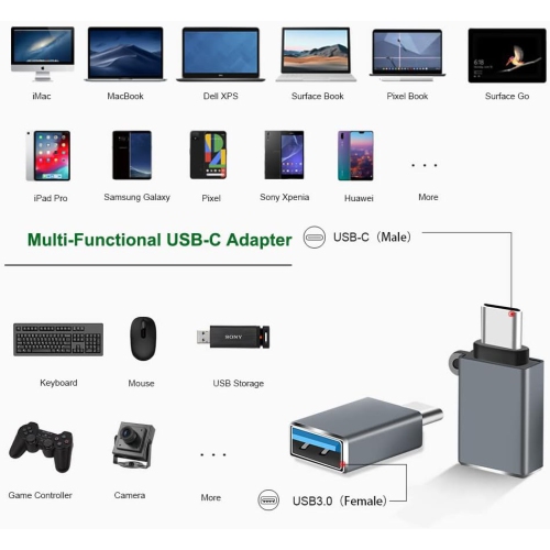 USB C to USB Adapter,USB-C to USB Adapter,USB to USB C Adapter,Type C to USB Adapter,USB C Adapter,USB Adapter for MacBook Pro/Air 2020 2019
