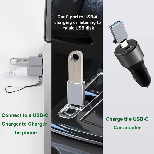 USB C to USB Adapter,USB-C to USB Adapter,USB to USB C Adapter,Type C to USB Adapter,USB C Adapter,USB Adapter for MacBook Pro/Air 2020 2019