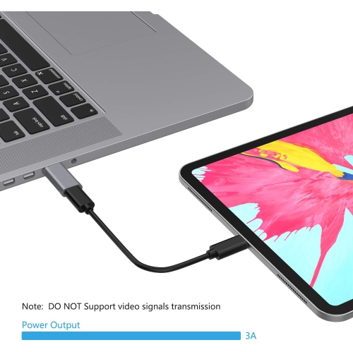 n USB C Female to USB 3.0 Adapter, Double-Sided USB 3.0 Male to USB-C Female OTG Adapter, Compatible with iPhone 12 Pro/12 Pro Max, 11 Pro/11 Pro