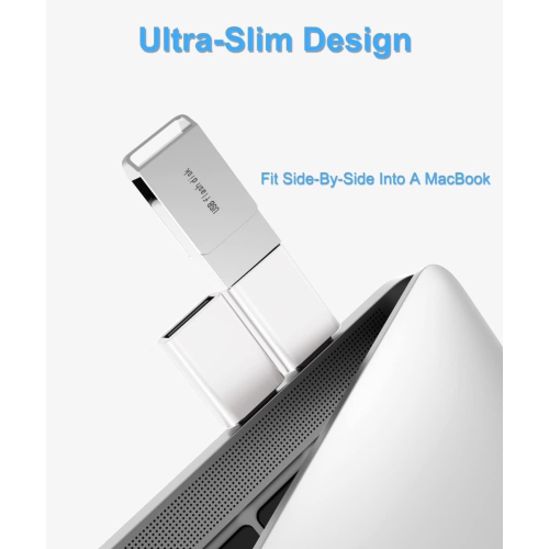 B USB C to USB Adapter 3 Pack,Type C Male to USB A 3.0 Female Adapter,Thunderbolt 3 4 OTG Converter for MacBook iMac,iPad Air 4 5 Mini