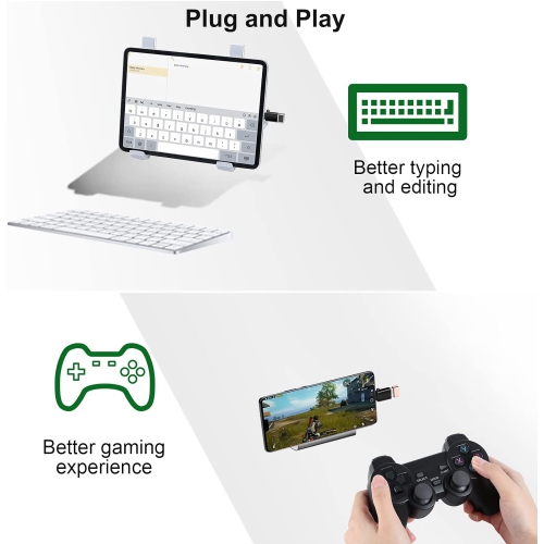 USB C to USB Adapter(6 Pack),USB to USB C Adapter,USB A to USB C,USB C Adapter,USB A to USB C Adapter,USB Adapter for MacBook Pro/Air 2020 2019