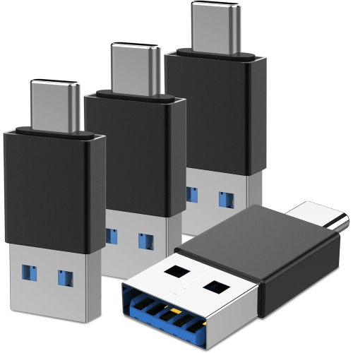 Adaptateur USB C vers USB 3,0 , convertisseur mâle type C vers USB 3,0 mâle , compatible avec les téléphones mobiles , ordinateurs , ordinateurs port