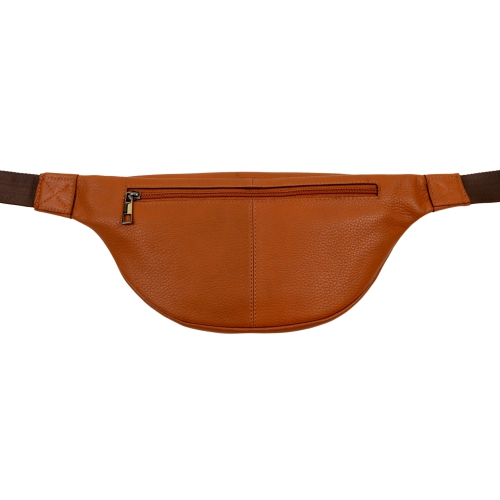 CHAMPS Onyx Collection Leather Waistpack