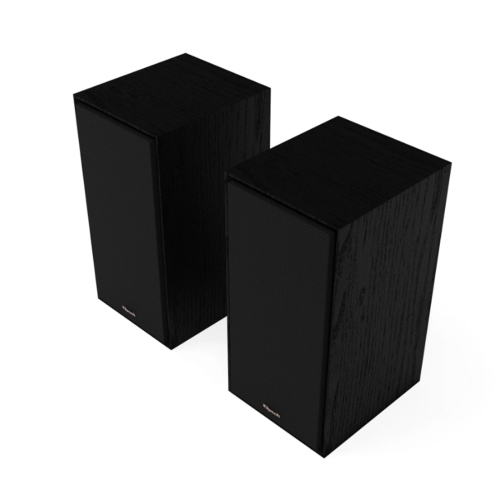 Haut-parleur d'étagère R-50&nbsp;M Reference 5,25 po de Klipsch – Noir – paire – modèle 2023 – Boîte ouverte